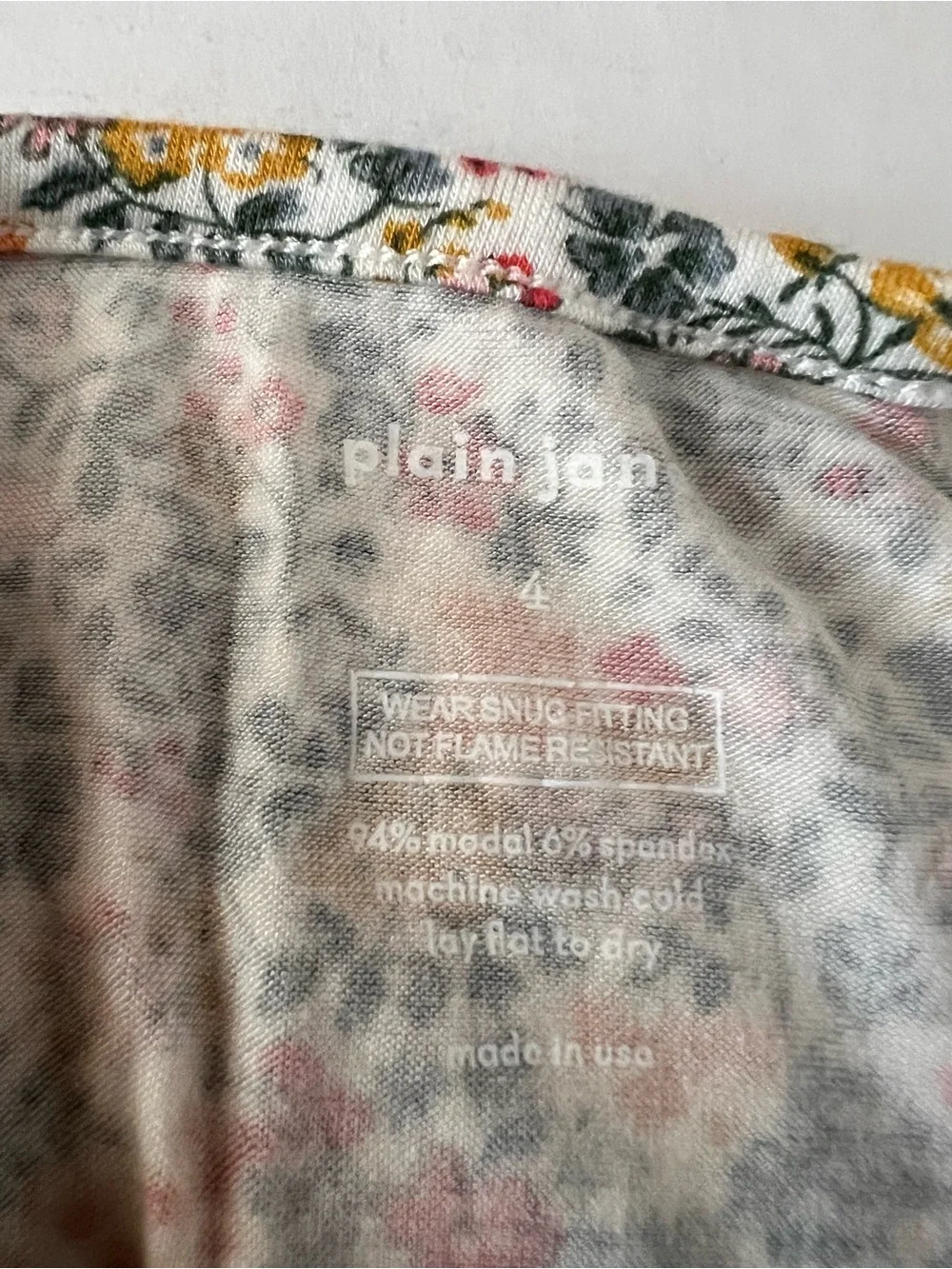 Plain Jane Kids Floral Short Set